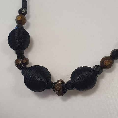 Lightweight Cord Necklace - Black